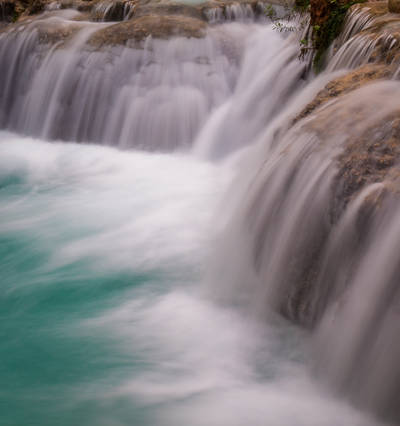 Photo of the cascades at Havasu Falls.