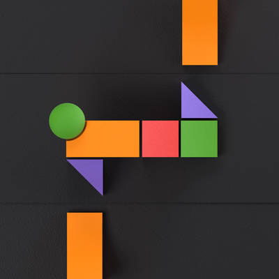 Minimal. Abstract. Geometric. Vibrant. No. 14.