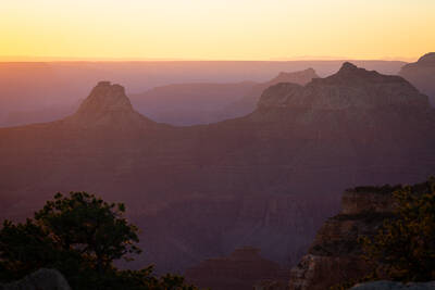 Photo of a colorful landscape in Grand Canyon. Fall.