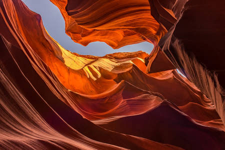 Photo of the Lower Antelope Canyon