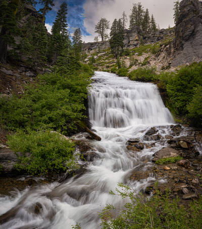 Photo from Kings Creek in Lassen National Park. Summer.