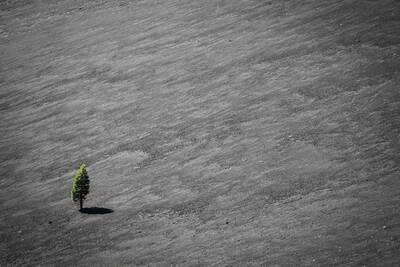 Cinder Cone in Lassen Volcanic National Park.