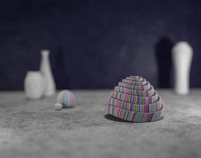 A 3D pattern generated using Matlab, Python and Blender.