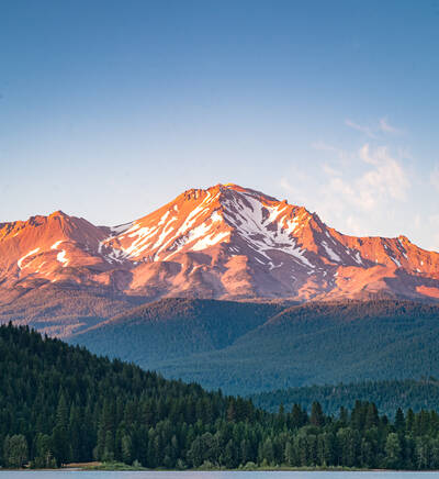 Photo of Mt. Hood. Summer.