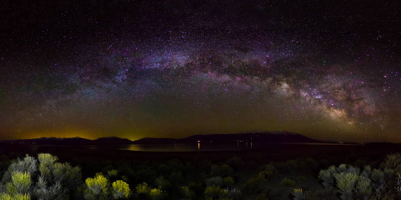 Panorama of the milky way