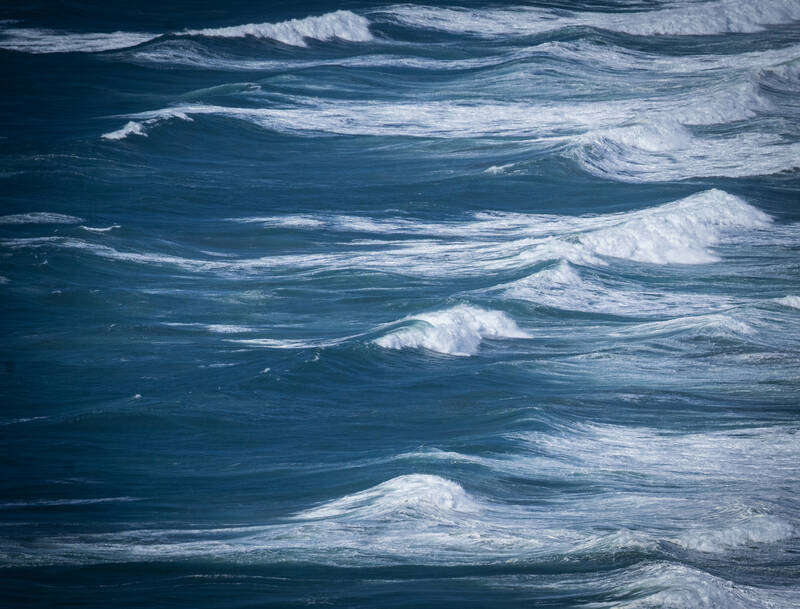 Photo of the waves at Point Reyes National Seashore.