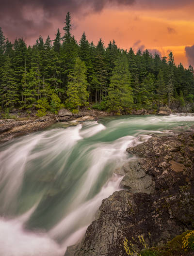 Photo of the cascades at Havasu Falls.